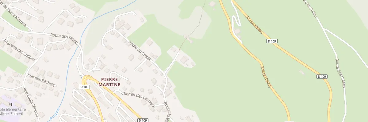 Plan du 9089 Le Villard à Ugine