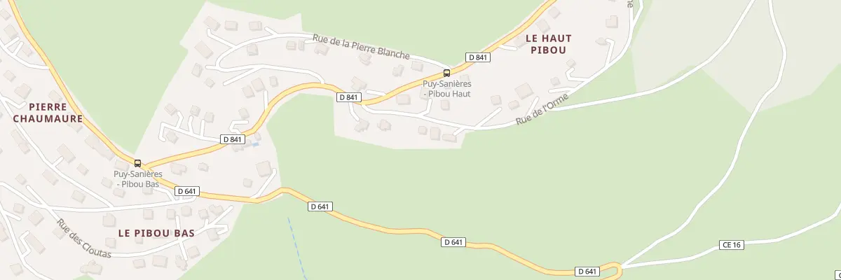 Plan du 5110 Le Haut Pibou à Puy-Sanières
