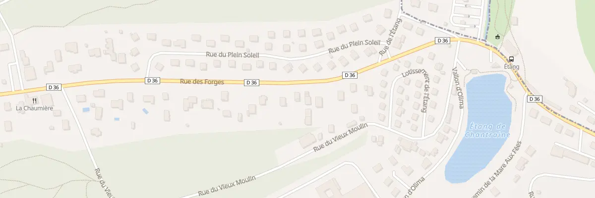 Plan du 51 Rue des Forges à Chantraine