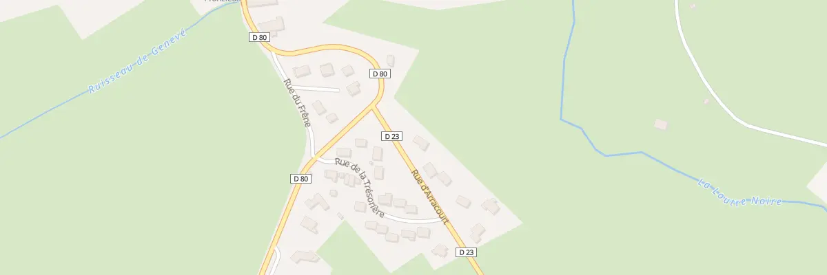 Plan du 1 Rue d’Arracourt à Moncel-sur-Seille