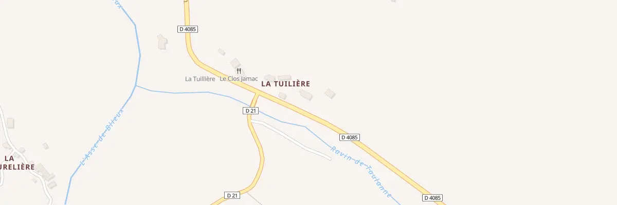 Plan du 7057 La Tuiliere à Senez