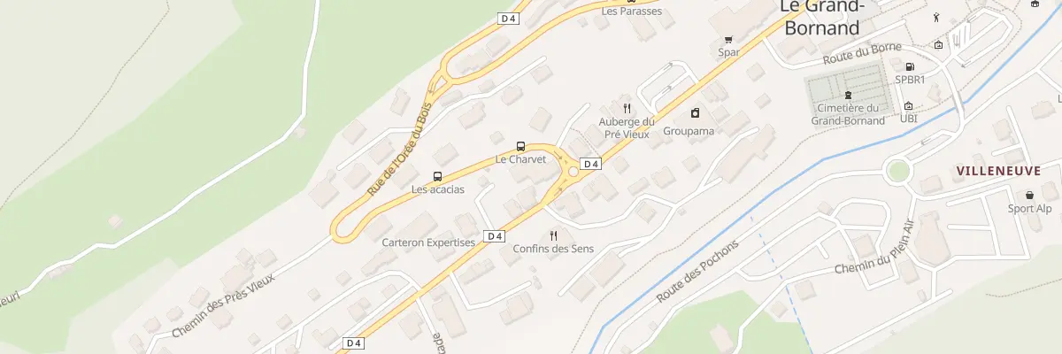 Plan du 41 Rte de l’Orée du Bois au Grand-Bornand