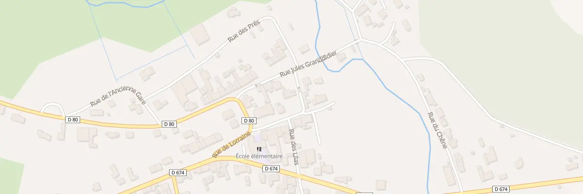 Plan du 15 Rue de Lorraine à Moncel-sur-Seille