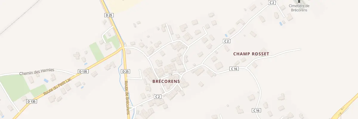 Plan du 39 Rue de la Tour à Perrignier