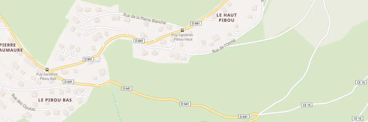 Plan du 5175 Rue de l’Orme à Puy-Sanières
