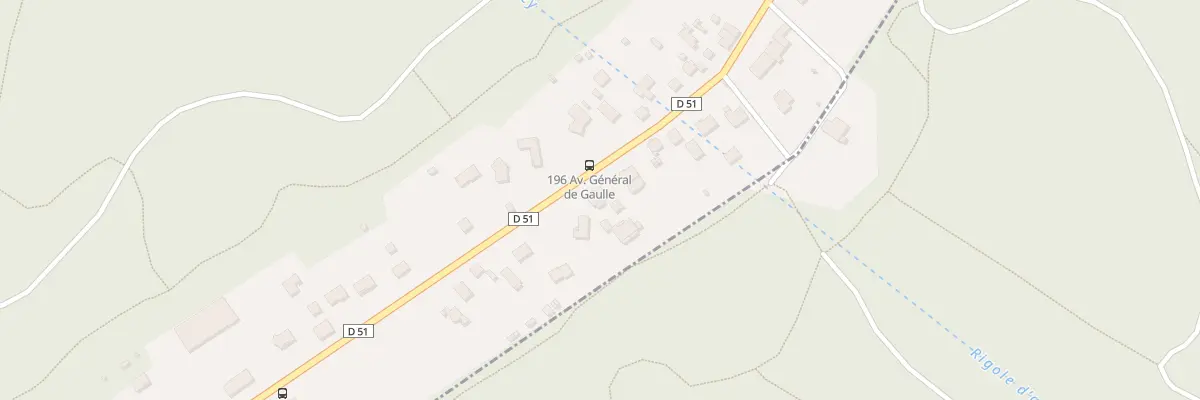 Plan du 195 Rue du Général de Gaulle à Chantraine