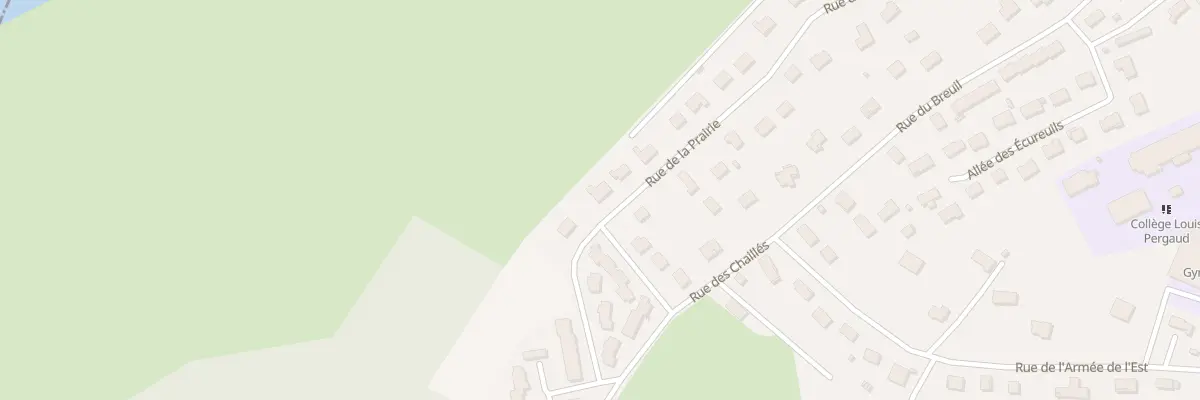 Plan du 510 Rue de la Prairie à Villersexel