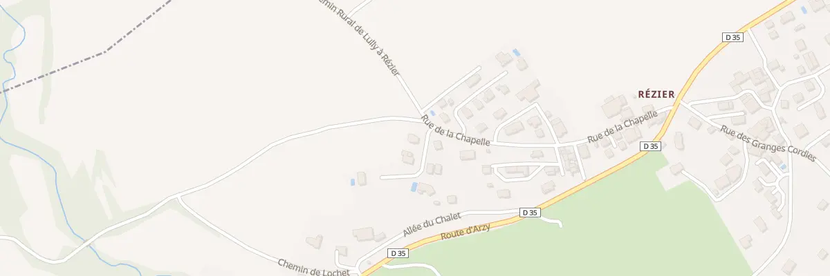 Plan du 10 All du Clos Marguerite à Fessy