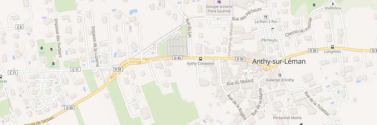 Plan du 15 Rue des Fontaines à Anthy-sur-Léman