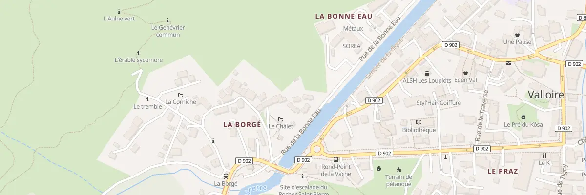 Plan du 560 Rue de la Bonne Eau à Valloire
