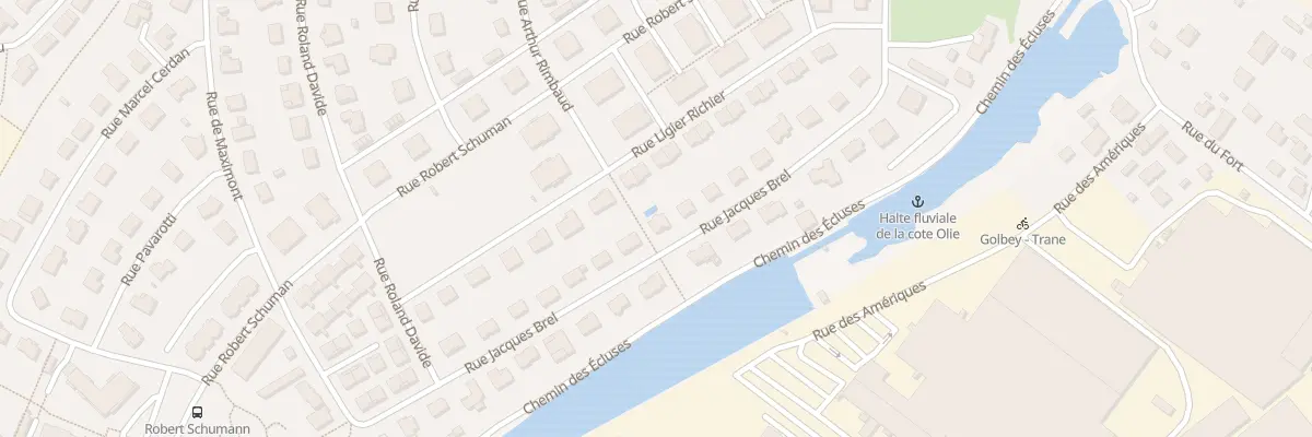 Plan du 22 Rue Jacques Brel à Golbey