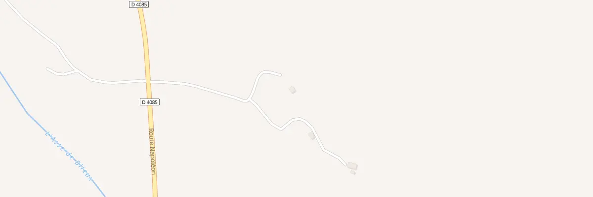 Plan du 110 Les Pointus à Senez