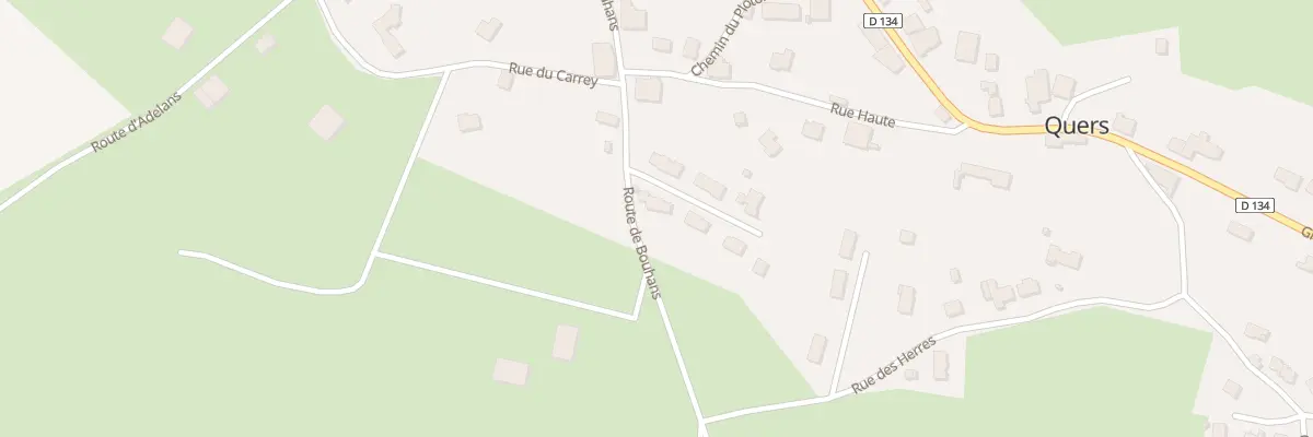 Plan du 2 Rue Claude Francois Gravier à Quers