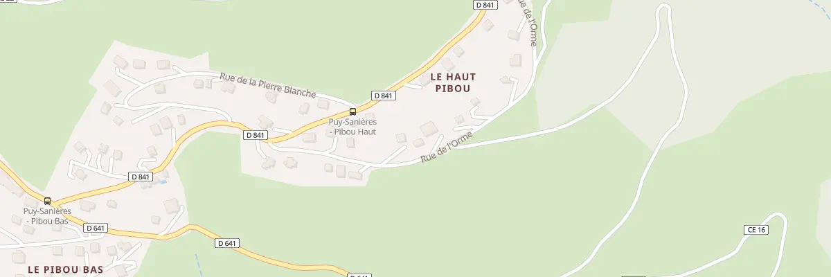 Plan du 5096 Le Haut Pibou à Puy-Sanières