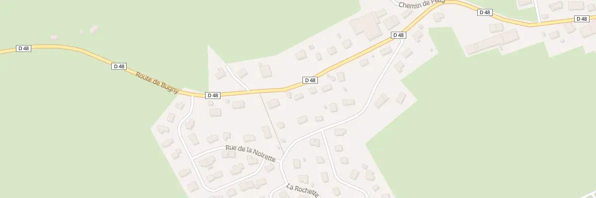 Plan du 27 Rte de Bugny à La Chaux