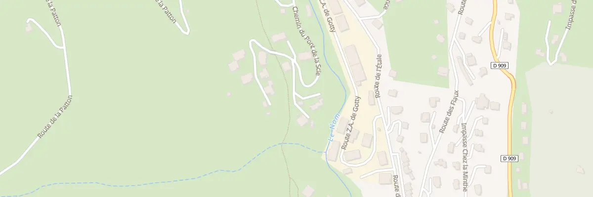 Plan du 211 Che du Pont de la Scie à La Clusaz