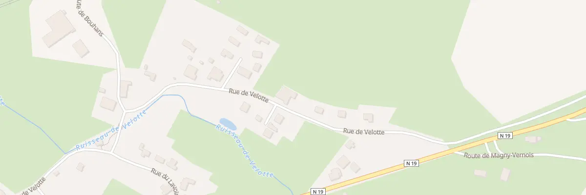 Plan du 11 Rue de Velotte à Amblans-et-Velotte