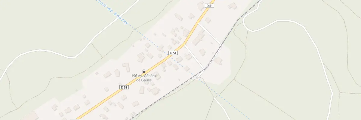 Plan du 187 Rue du Général de Gaulle à Chantraine