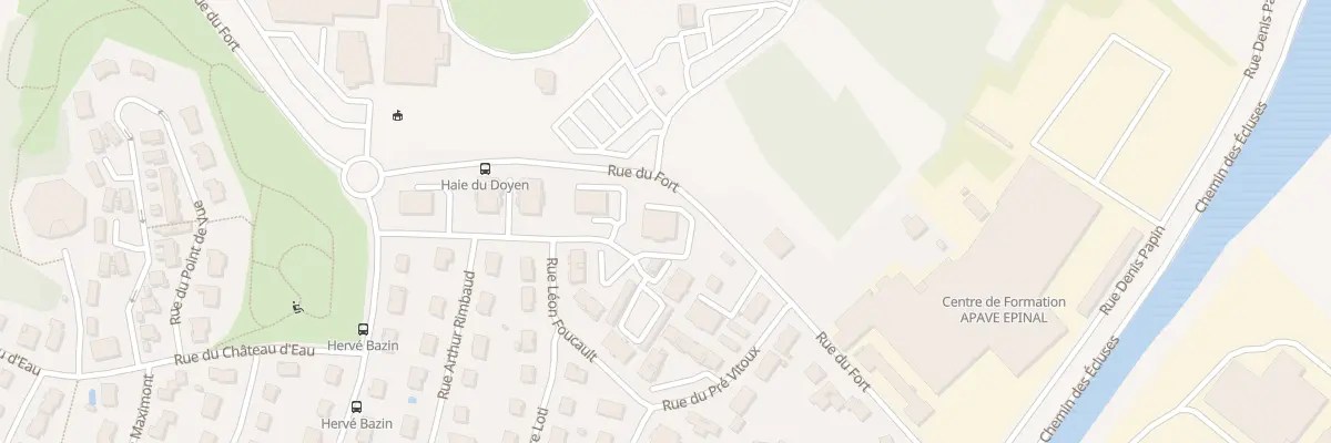 Plan du 3 Imp Léon Foucault à Golbey