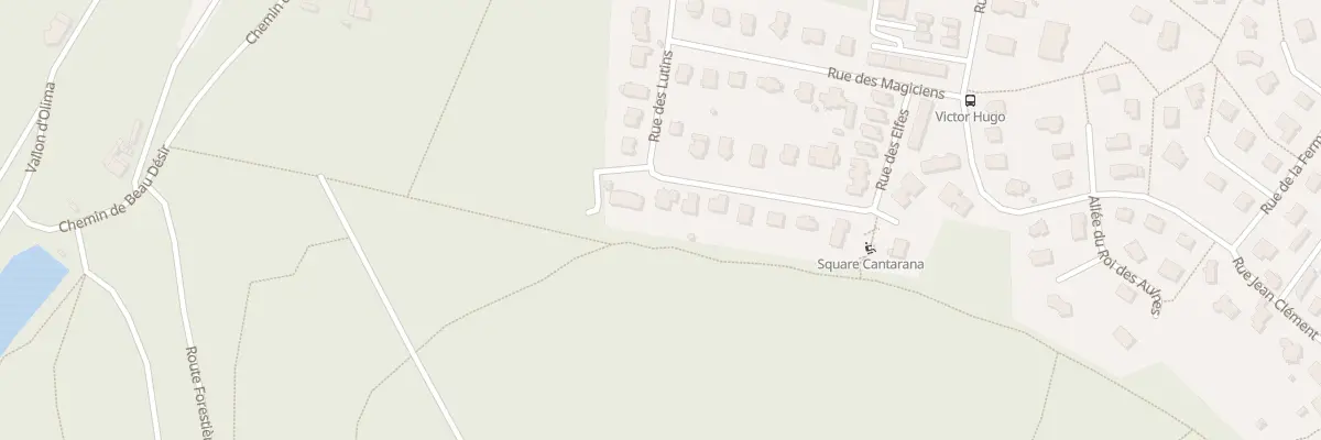 Plan du 13 Rue des Lutins à Chantraine