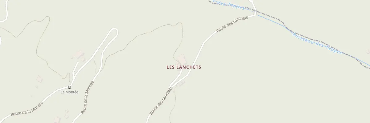 Plan du 5115 Les Lanchets à Venthon