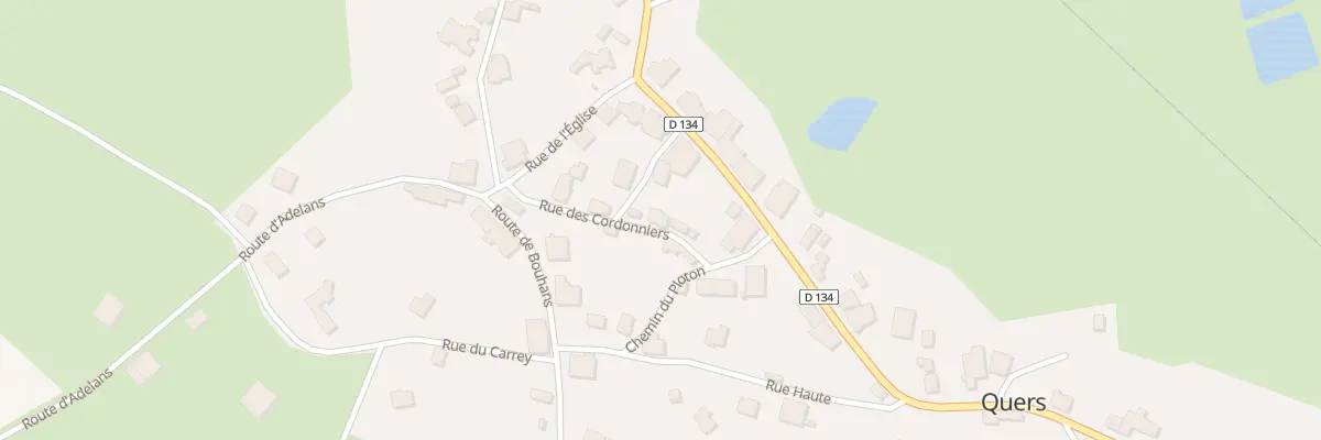 Plan du 5 Rue du Quercy à Quers