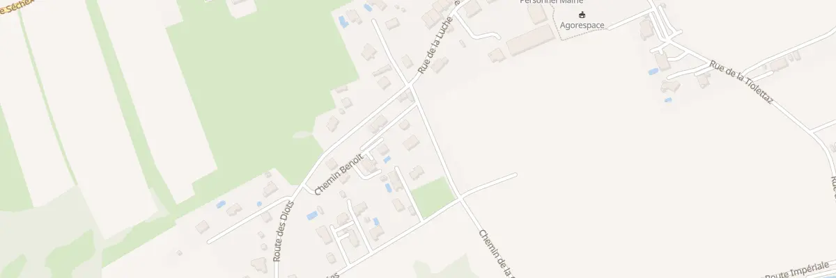 Plan du 60 Che de la Creuse à Anthy-sur-Léman