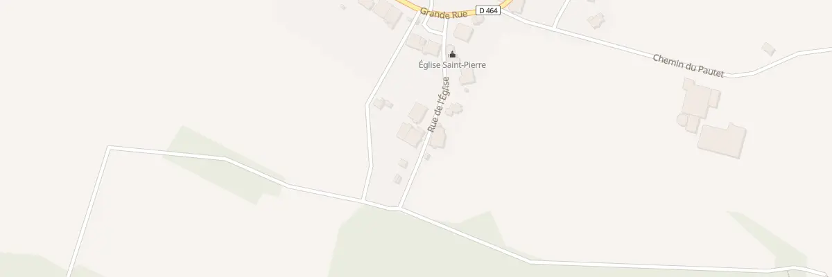Plan du 6 Rue de l’Eglise à Vaudrivillers