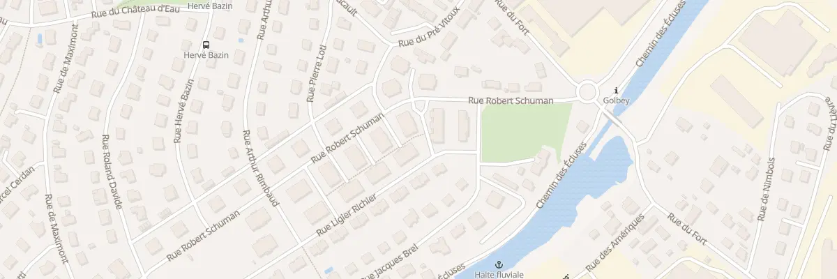 Plan du 5A Rue Robert Schuman à Golbey