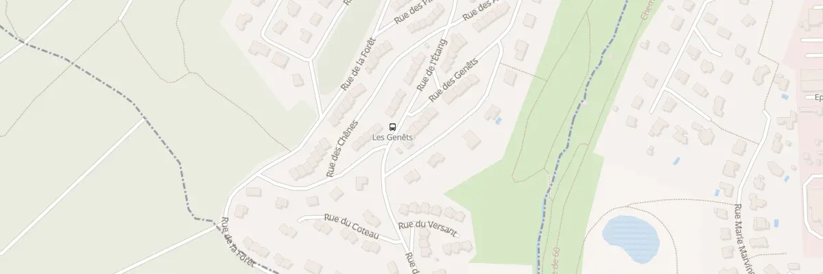 Plan du 23 Rue des Genêts à Golbey