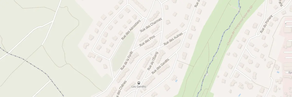 Plan du 12 Rue des Chênes à Golbey