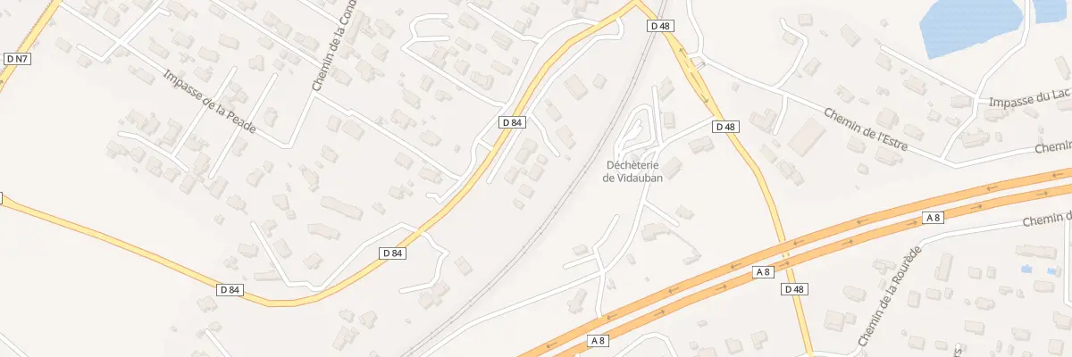 Plan du 175B Imp de Bourgarel à Vidauban