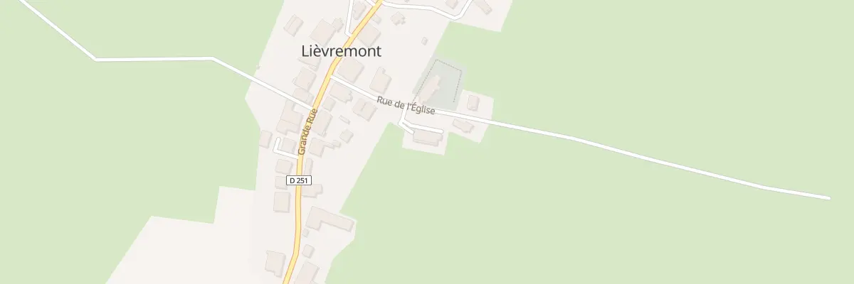 Plan du 6 Rue de l’Eglise à Maisons-du-Bois-Lièvremont