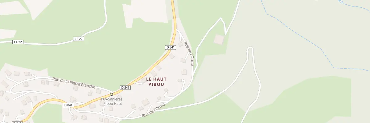 Plan du 5071 Le Haut Pibou à Puy-Sanières