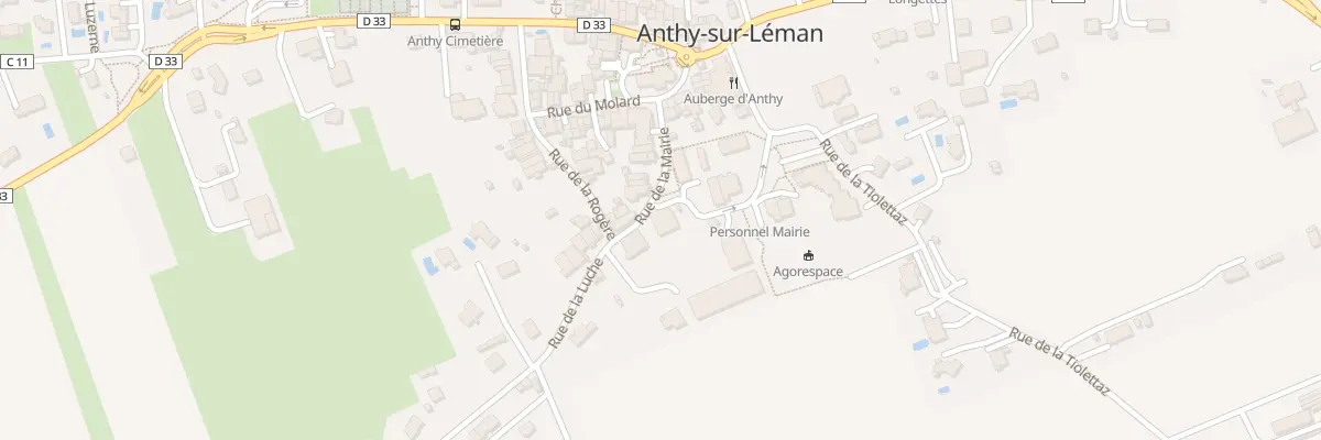 Plan du 2 Rue du Pré Vernes à Anthy-sur-Léman