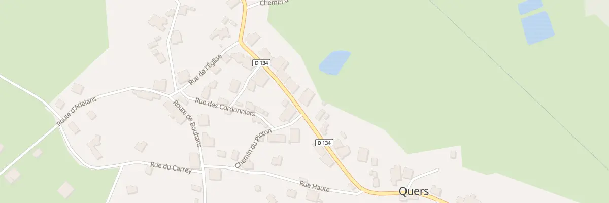 Plan du 9 Gr Grande Rue à Quers