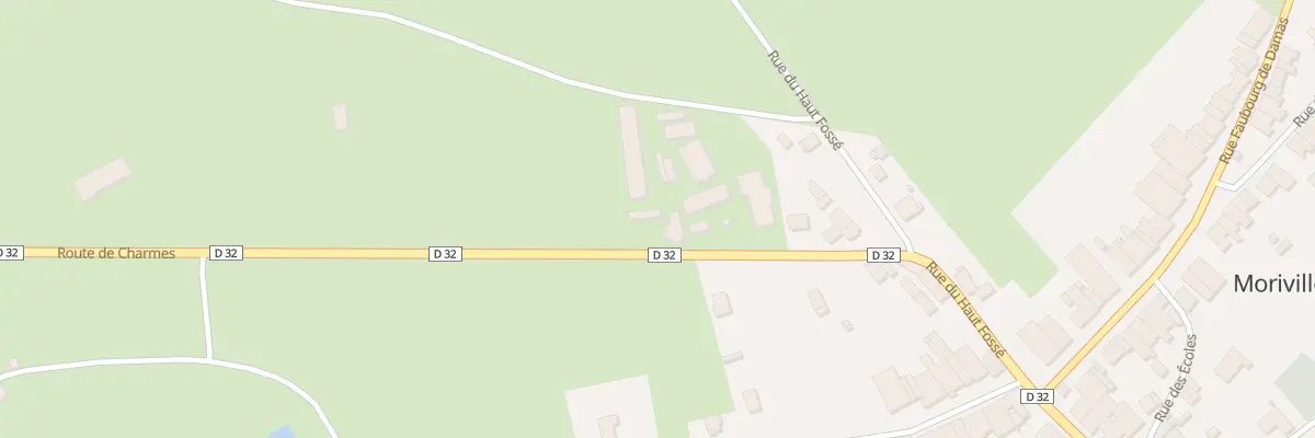Plan du 10 Rte de Charmes à Moriville