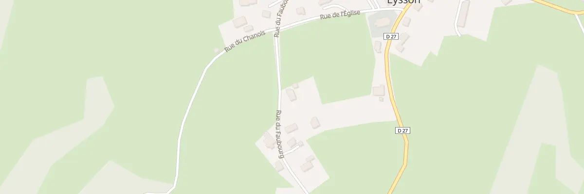 Plan du 4A Rue du Faubourg à Eysson