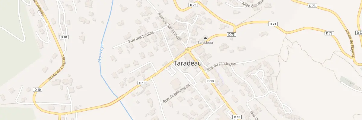 Plan du 27 Rte de Lorgues à Taradeau