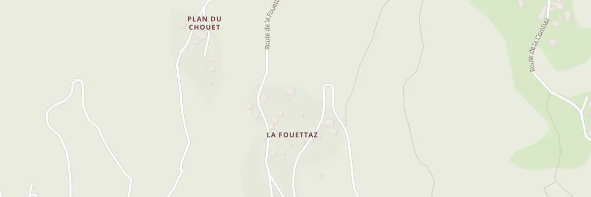 Plan du 5091 La Fouettaz à Esserts-Blay