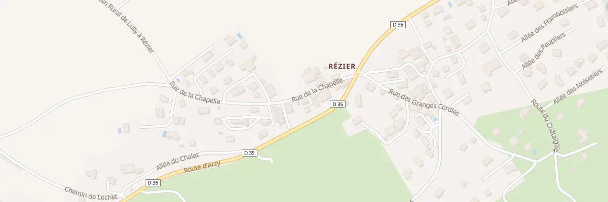 Plan du 79 Rue de la chapelle à Fessy