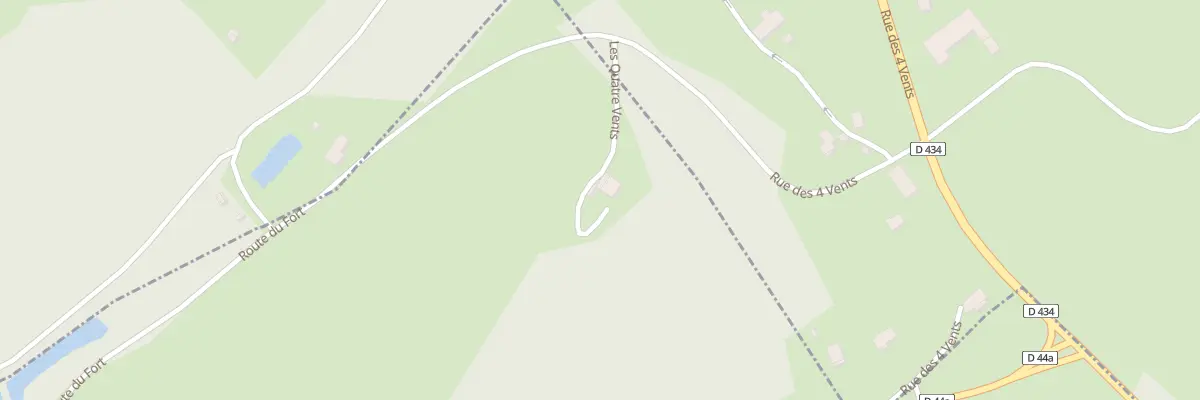 Plan du 1 Les Quatre Vents à Uriménil