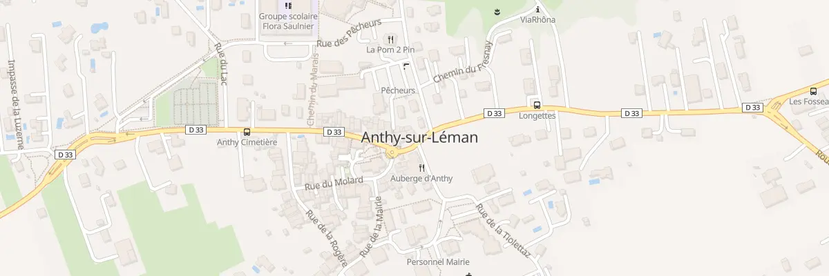 Plan du 4 Rue des Fontaines à Anthy-sur-Léman
