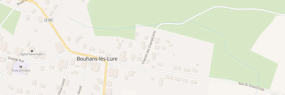 Plan du 3 Rue de Champs Joits à Bouligney