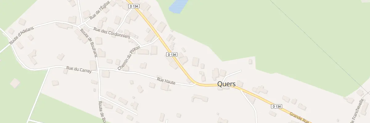 Plan du 17 Gr Grande Rue à Quers