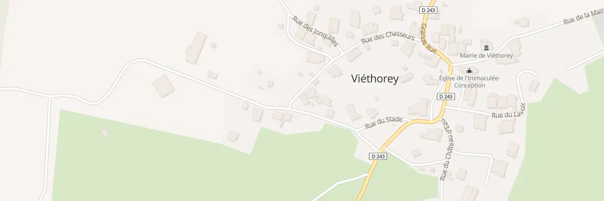 Plan du 1 Rue des Chasseurs à Viéthorey