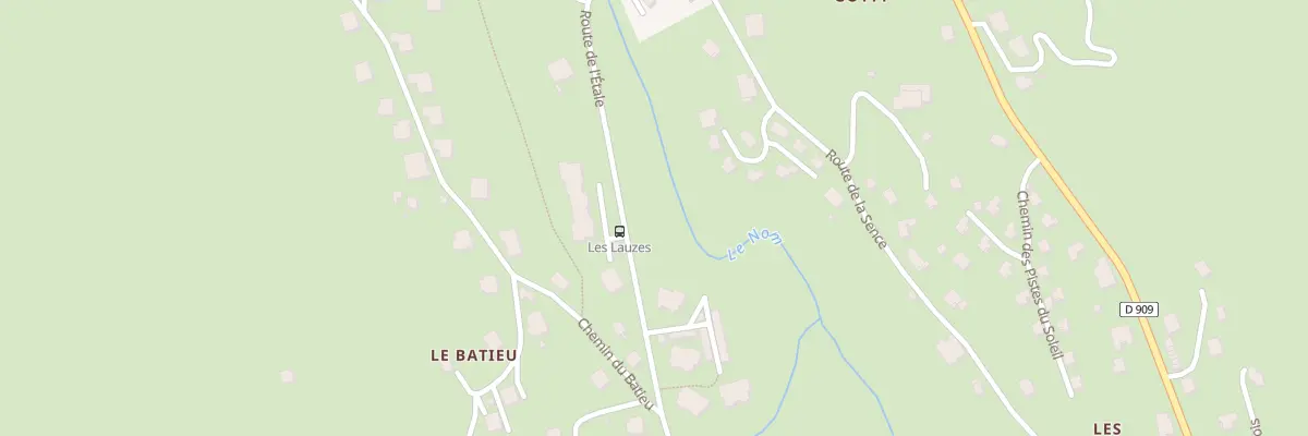 Plan du 2065 Rte de l’Etale à La Clusaz