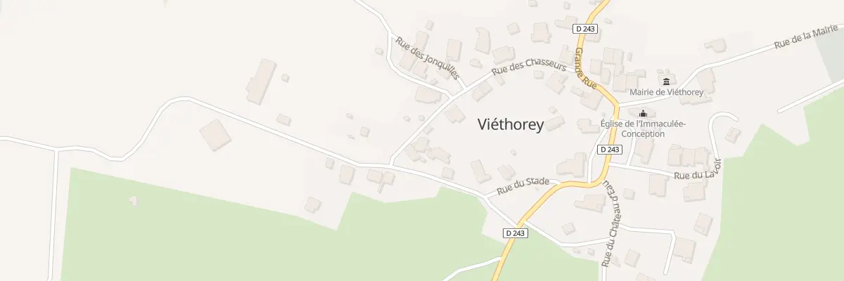 Plan du 2 Rue des Chasseurs à Viéthorey