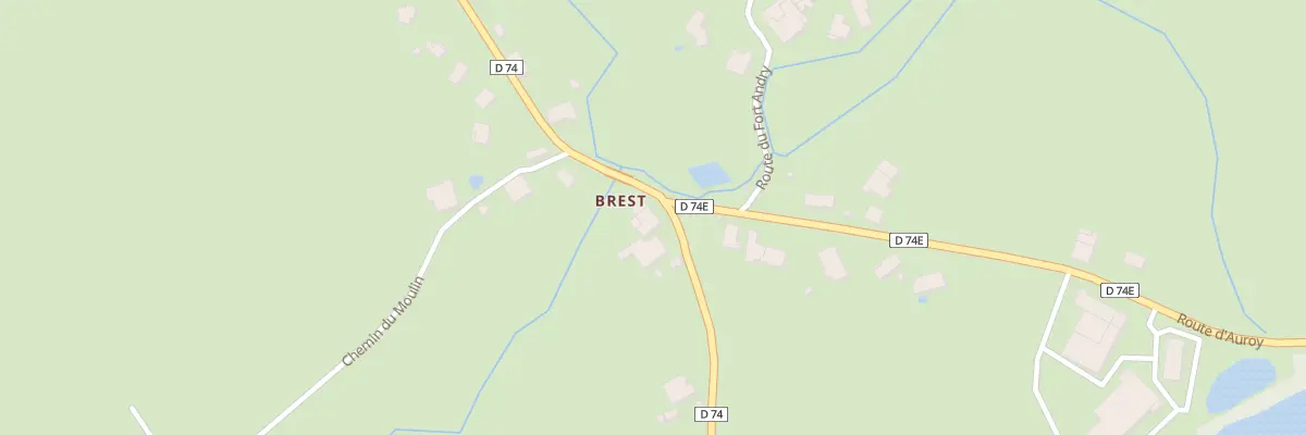 Plan du 12 Rte de Saint Sauveur à Esboz-Brest