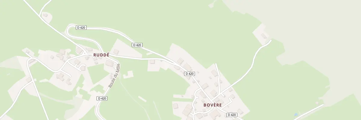 Plan du 3993 Rte du Môle à Saint-Jean-de-Tholome
